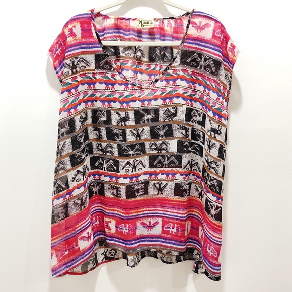 Show Me Your Mumu Carter Tunic- Wild Wyoming - Picture 2 of 4